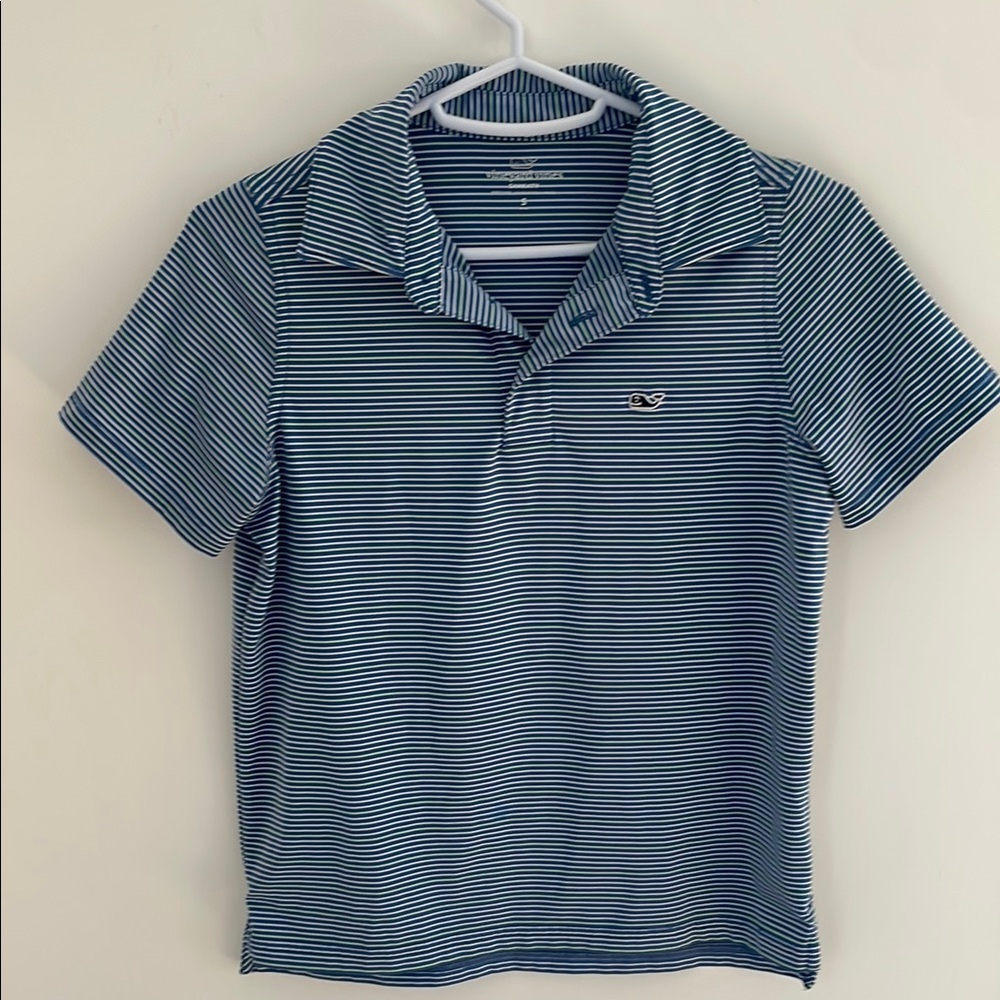 Vineyard Vines boys striped polo size small
